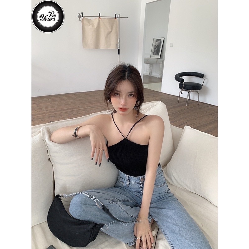 ÁO YẾM BUỘC DÂY HỞ LƯNG