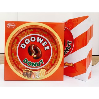 BÁNH DOOWEE DONUT REBISCO HỖN HỢP 5 VỊ HỘP 480G