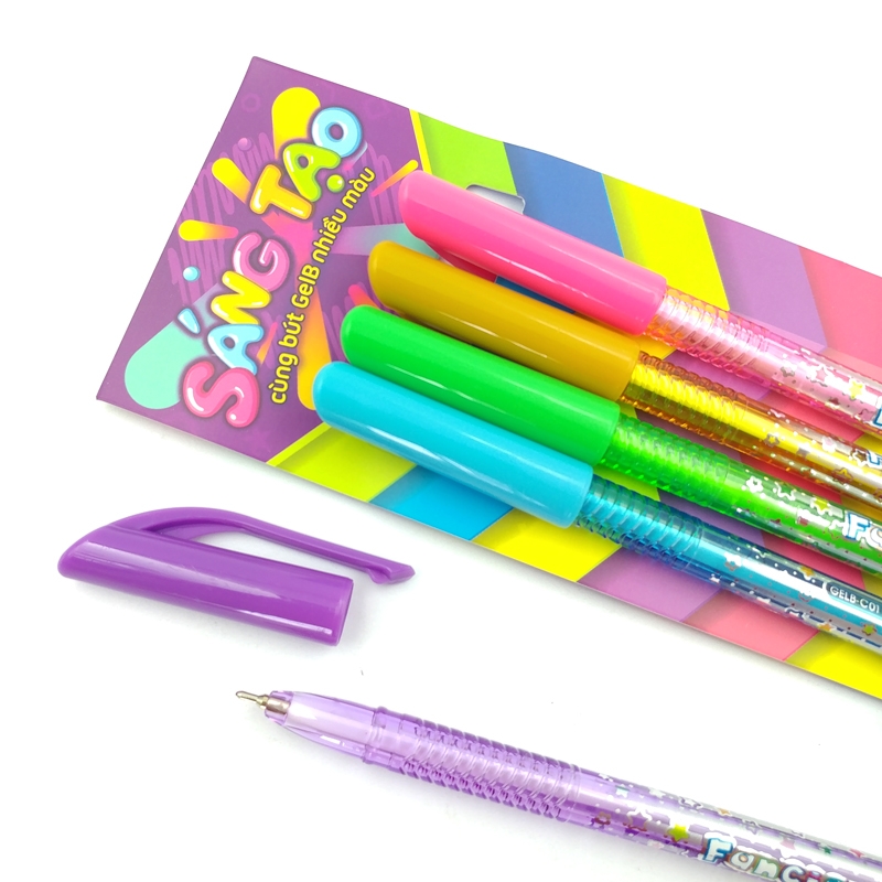 Vỉ Bút Gel 5 Màu Colokit - GELB-C01