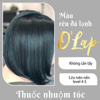 Thuốc nhuộm tóc rêu đá lạnh không cần tẩy tại nhà giá rẻ chính hãng OLAP OL43