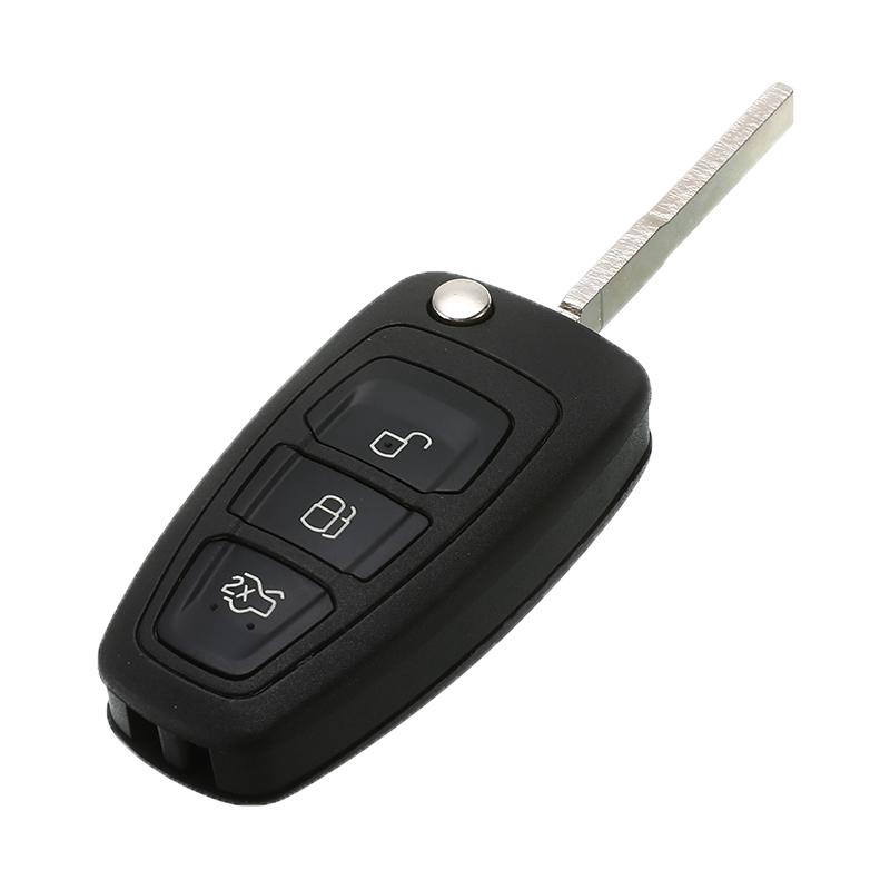 Vỏ Chìa Khóa Điều Khiển Từ Xa 3 Nút Bấm Cho Xe Ford Focus Mk3 Và T6 Ranger