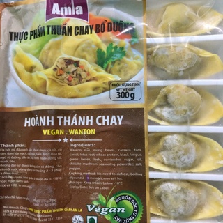 Hoành thánh chay amla - 340gr