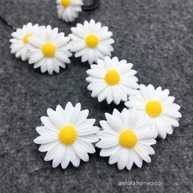 Kẹp tóc Daisy Hoa cài tóc Daisy Kẹp tóc hoa Daisy