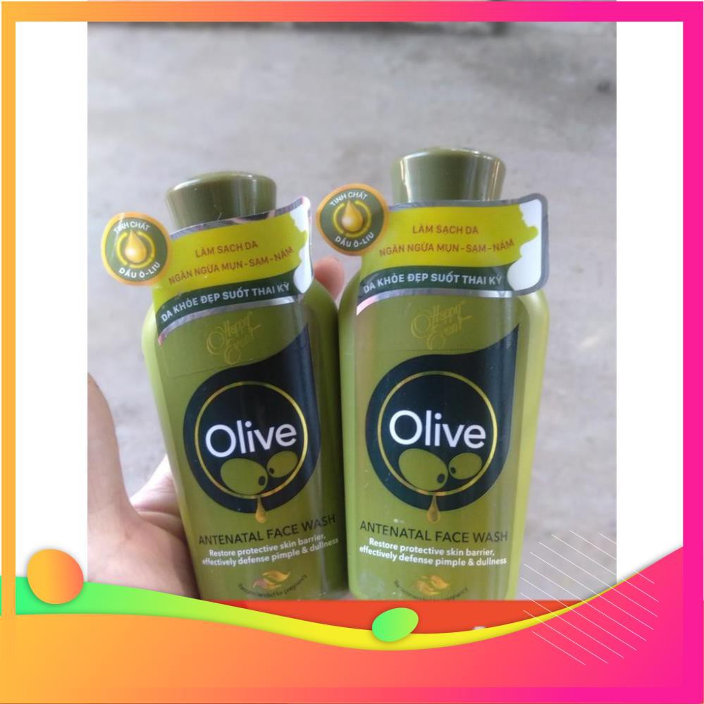Sữa rửa mặt tinh dầu Olive Happy Event 90ml