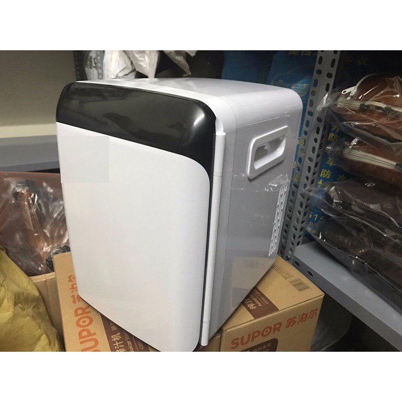 Tủ lạnh ô tô tủ lạnh gia đình 2 chiều nóng lạnh đựng đồ cá nhân trang điểm trữ sữa dung tích 10l