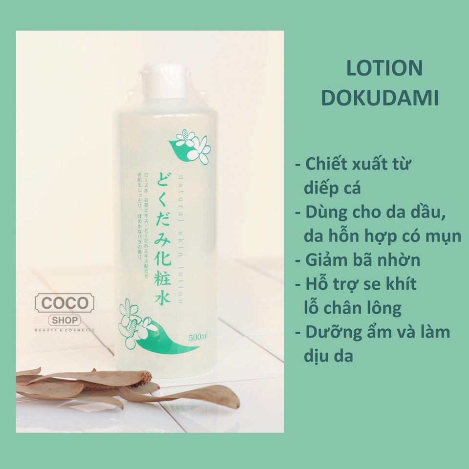 Nước hoa hồng diếp cá Dokudami [COCOLUX]