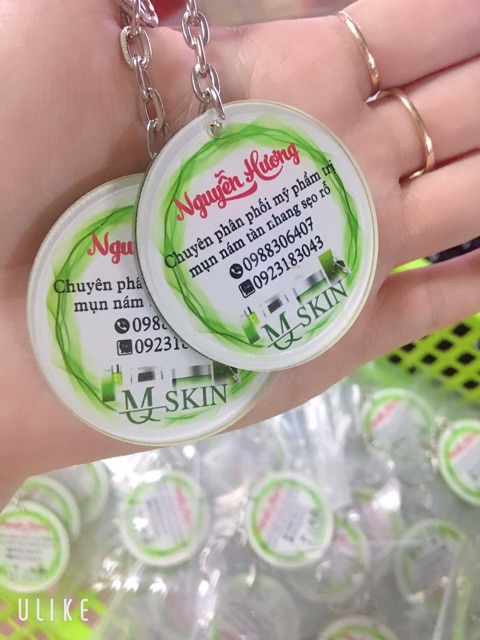 SỈ SỐ LƯỢNG MÓC KHOÁ IN HÌNH THEO YÊU CẦU