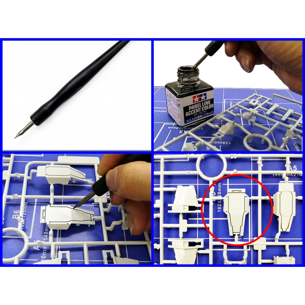 Dụng cụ mô hình - Bút Panel Line Pen hỗ trợ kẻ line cho mô hình tool hobby