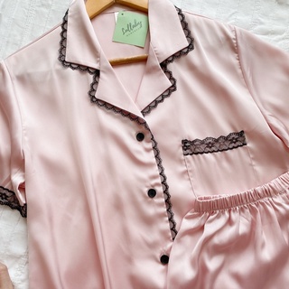 Pijama lụa cao cấp vải lụa mịn mát có size Lullaby Homewear