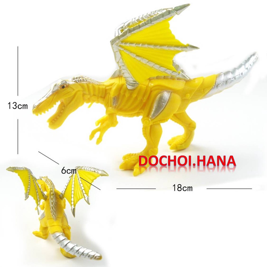 Đồ Chơi Mô Hình Khủng Long-Rồng  HCM  Bộ 8 con, màu sắc đẹp, nhựa mềm, Bé yêu rất thích .
