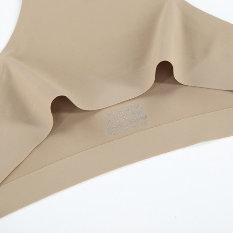 AOFEIQIKE  Quần Lót Lụa Lưng Thấp Thoáng Khí Không Đường May Thoải Mái Cho Nữ