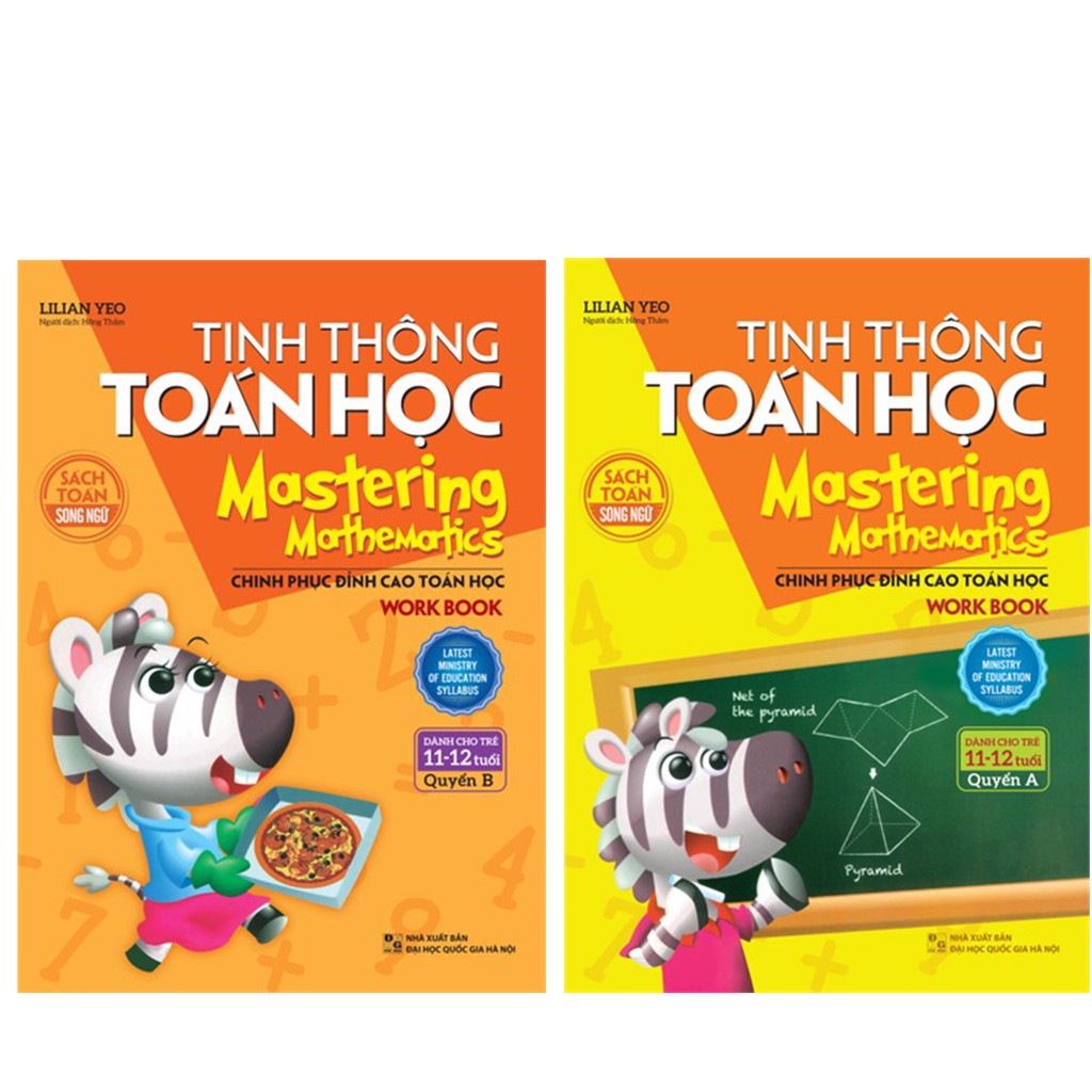 Sách - Tinh Thông Toán Học Từ 6 Đến 12 Tuổi ( lẻ tùy chọn)