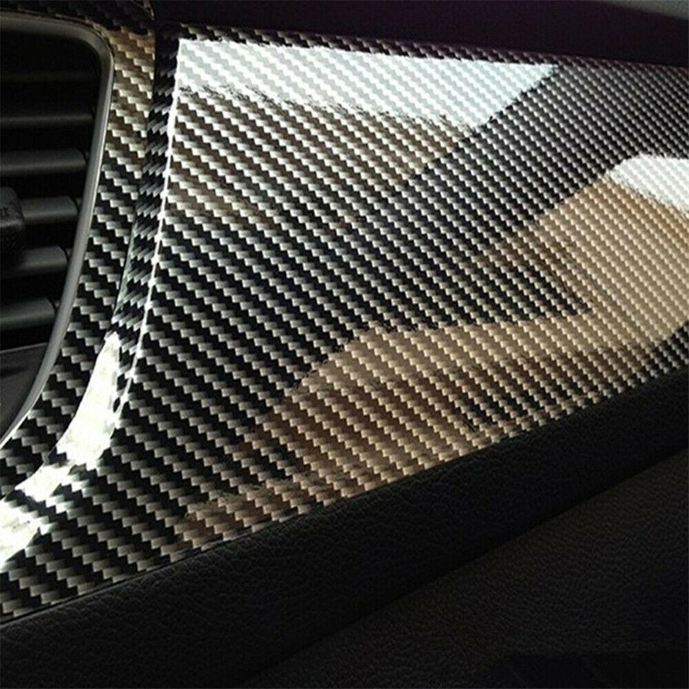 Miếng Dán Vinyl Sợi Carbon Tự Dính Trang Trí Xe Hơi Xe Máy DIY