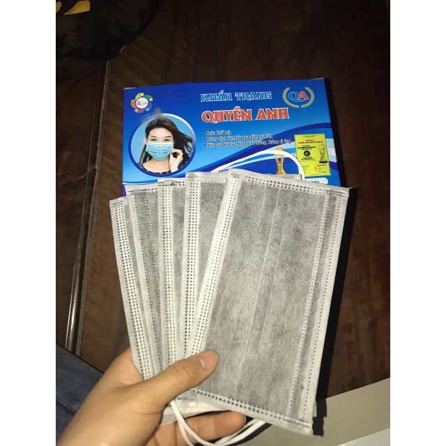 Hộp 50 chiếc khẩu trang y tế kháng khuẩn màu xám | BigBuy360 - bigbuy360.vn