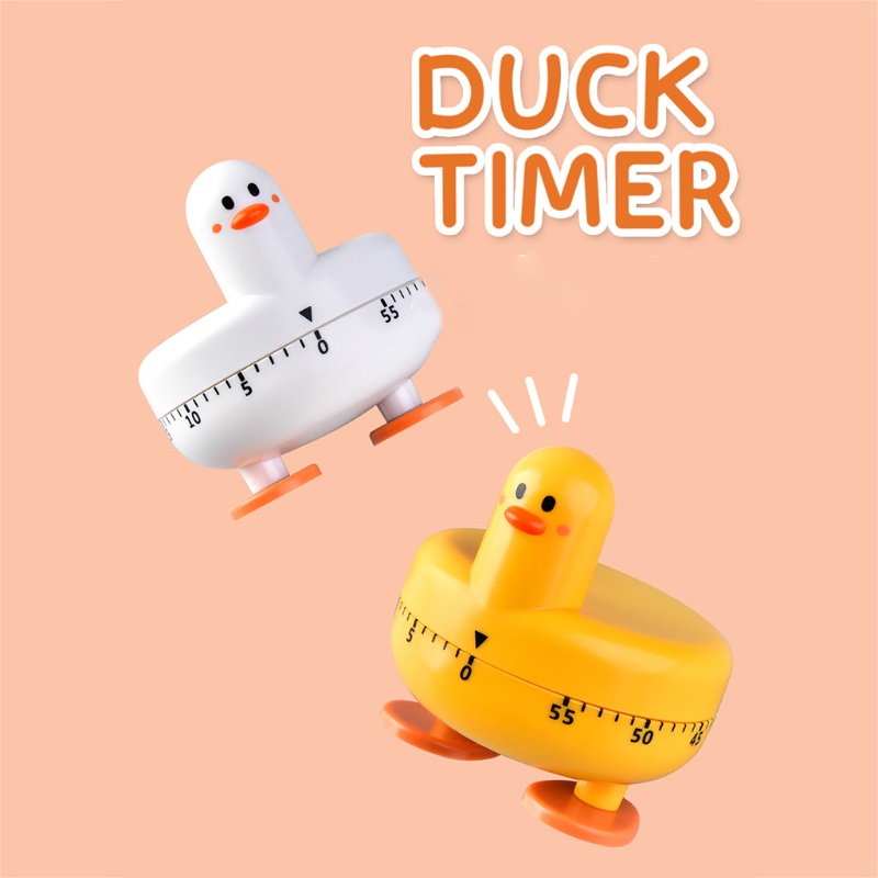 Đồng Hồ Hẹn Giờ Nấu Ăn Hình Chú Vịt Hoạt Hình Đáng Yêu
