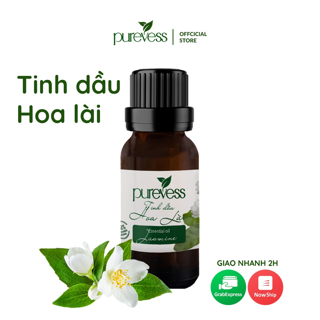 Tinh dầu Hoa Lài giúp tạo tinh thần tỉnh táo PUREVESS 20ml