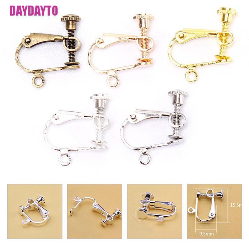 Set 10 Móc Kẹp Bông Tai DIY Tiện Dụng