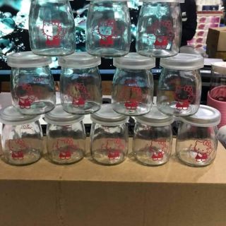 12 hũ thủy tinh đựng sữa chua ( bộ 12 cốc)