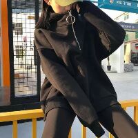 Hoddie Zip trơn