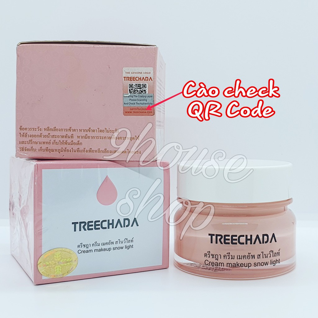 Kem Tree Chada Thái Lan 50ml (SPF 50++)