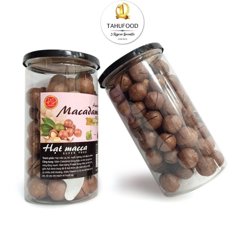 Hạt Macca - hạt mắc ca - macadamia ,từ thiên nhiên , giàu chất dinh dưỡng - 450g - TAHUFOOD