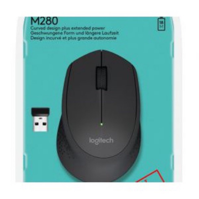 Chuột Không Dây Logitech M280 Chính Hãng