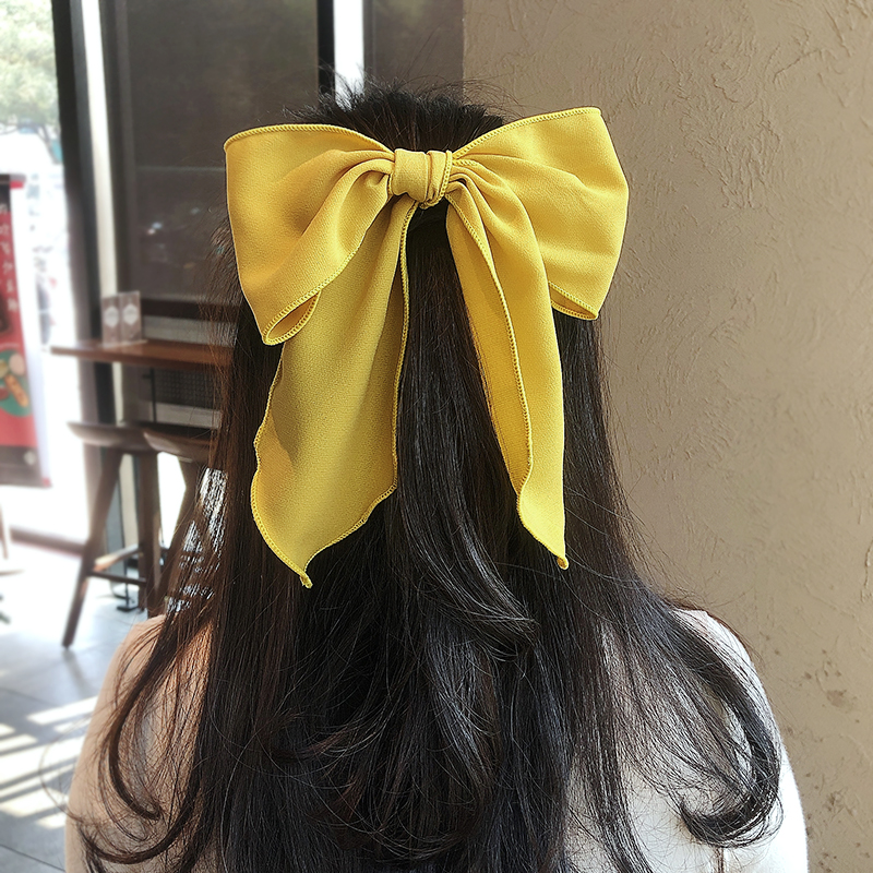 Dây Buộc Tóc Thắt Nơ Phong Cách Nhật Bản Cho Phụ Nữ