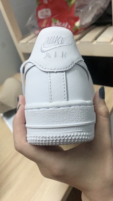 Giày chính hãng Nike Air Force 1 low All white size 36