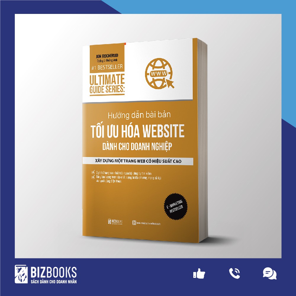 Kèm Quà Tặng Sách - BIZBOOKS - Hướng Dẫn Bài Bản Tối Ưu Hóa Website Dành Cho Doanh Nghiệp - 1 BEST SELLER
