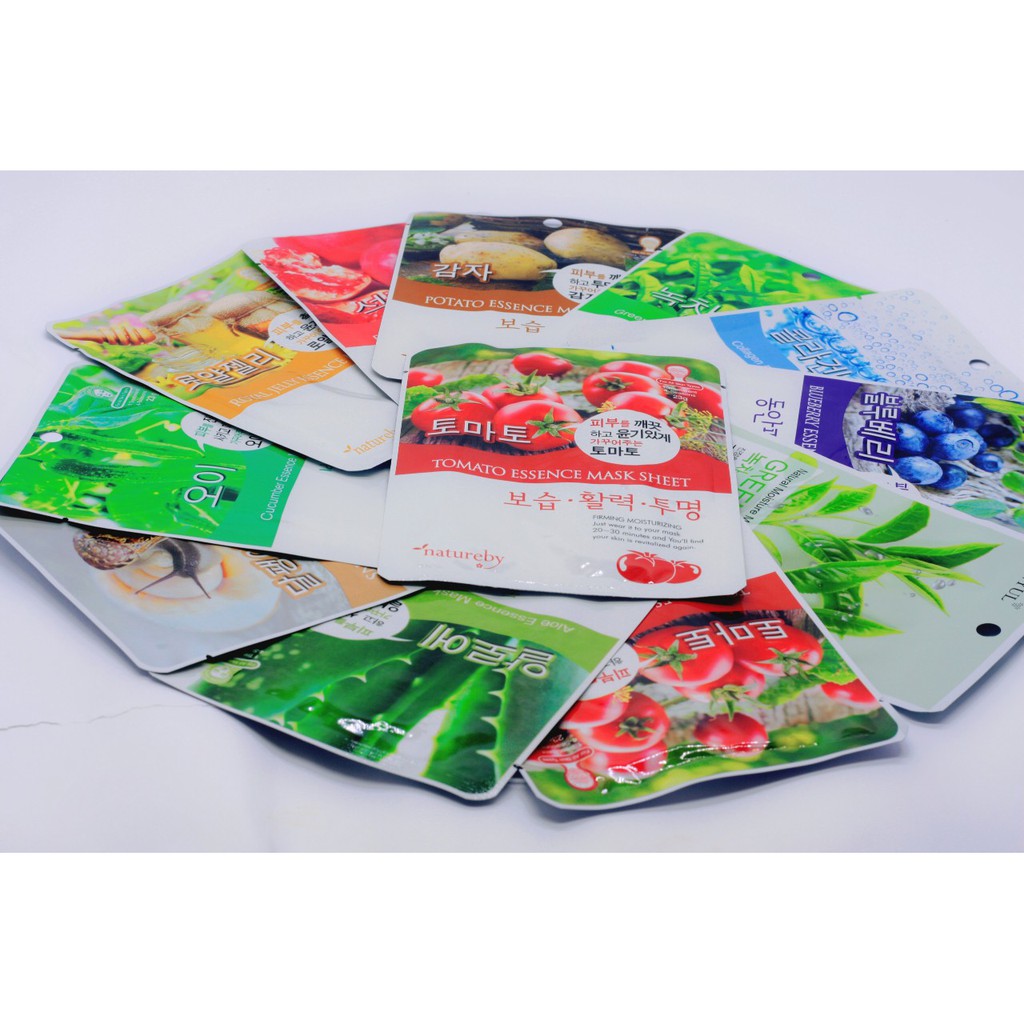 combo 10 miếng mặt nạ đủ loại