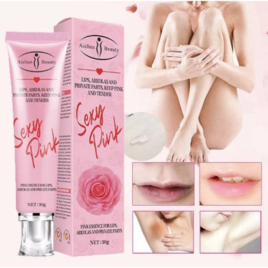 Tinh Chất Sexy Pink Làm Hồng Nhũ Hoa, Môi &amp; Vùng Kín, Giảm Sắc Tố Đen Thâm &amp; Khử Mùi 30g