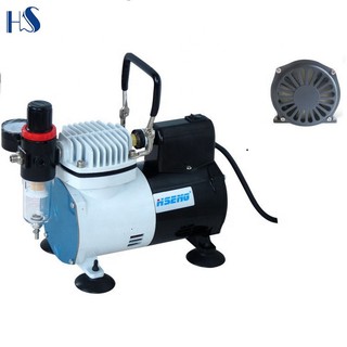 Máy Nén Khí Dùng Cho Bút Vẽ Mỹ Thuật Haosheng AF18K-2 (Kèm sẵn bút vẽ)