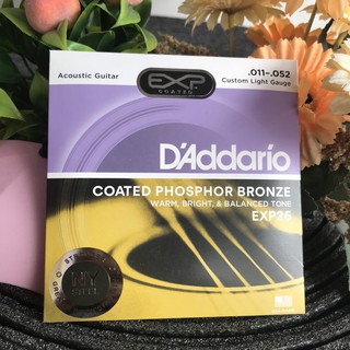 Dây đàn guitar acoustic d'addario exp26