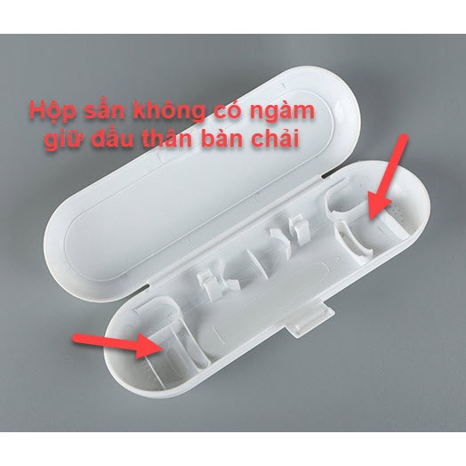 Hộp đựng bàn chải điện đánh răng tự động ( Oral-B, Phillip, Broorui, Bàn chải Điện 5 Chế Độ)