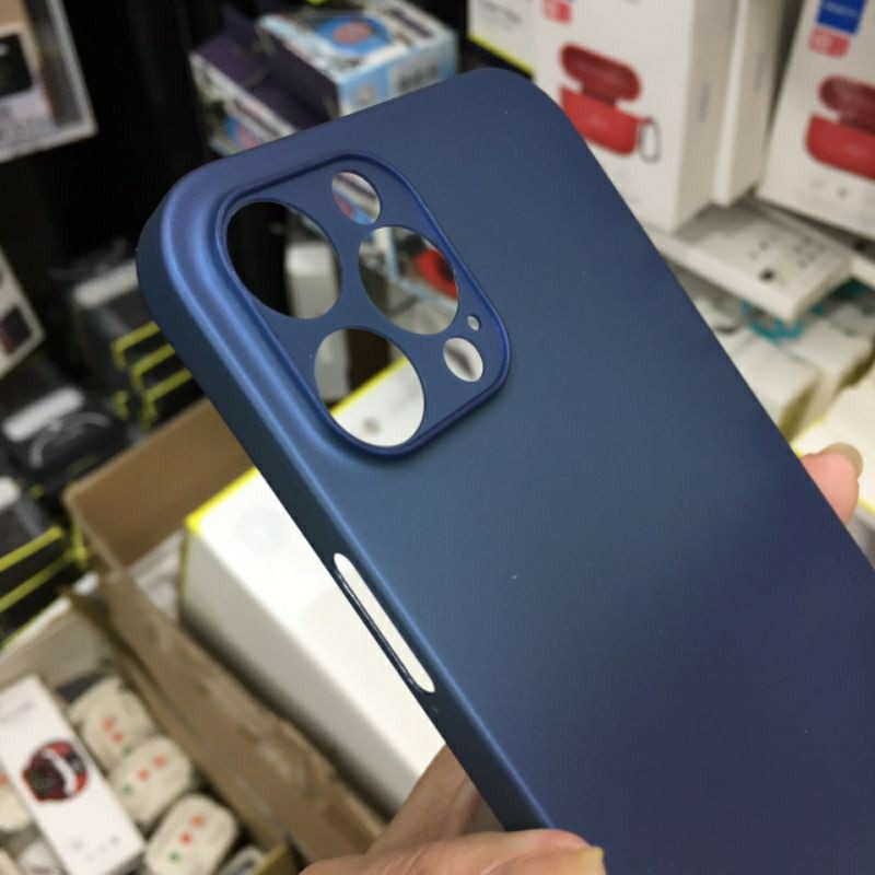 Ốp lưng Memumi siêu mỏng 0.3mm cho iPhone 12 Mini, 12, 12 Pro, 12 Pro Max chôbgs vân tay