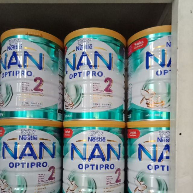 Sữa Nan Optipro 2 800g hàng nhập khẩu