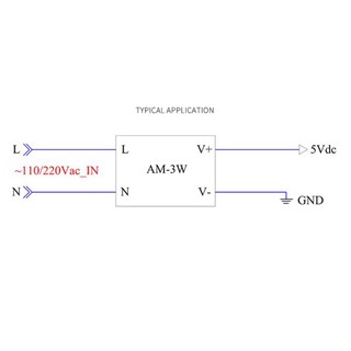 Nguồn xung AC - DC 5V Bary