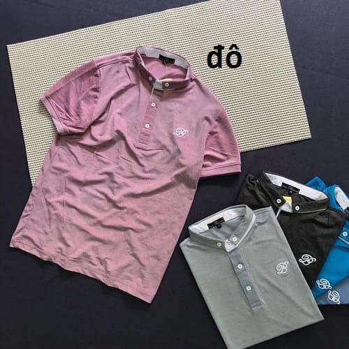 Áo thun nam cổ trụ kiểu ( nhiều màu) | BigBuy360 - bigbuy360.vn