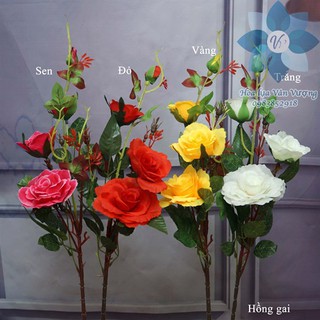 Hoa Lụa 🌺FREESHIP🌺 Giảm 10k Khi Nhập [ HOA GIA ] Hoa Giả Trang Trí