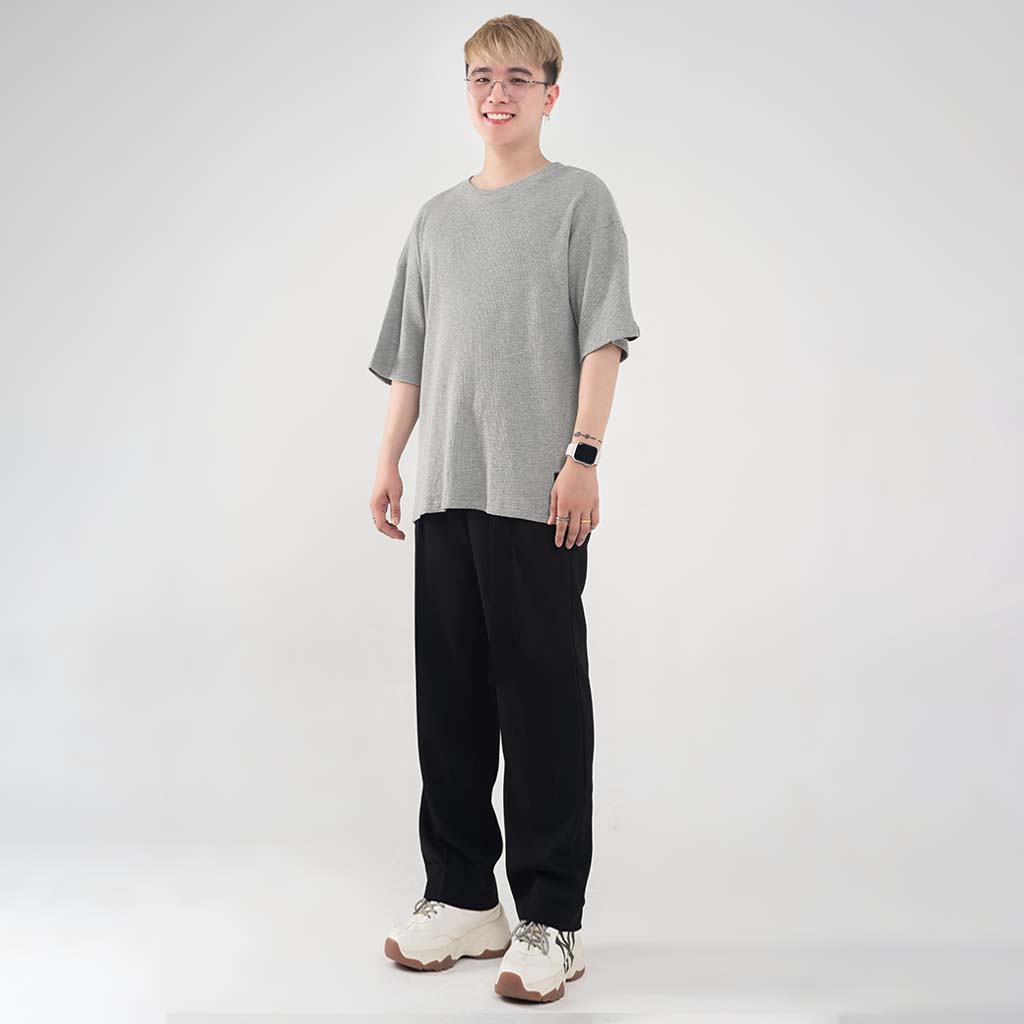 Quần tây âu đen ống rộng nam BIGSIZE MALTRIK chất vải cao cấp không nhăn quần suông Hàn Quốc có size lớn đến 120kg