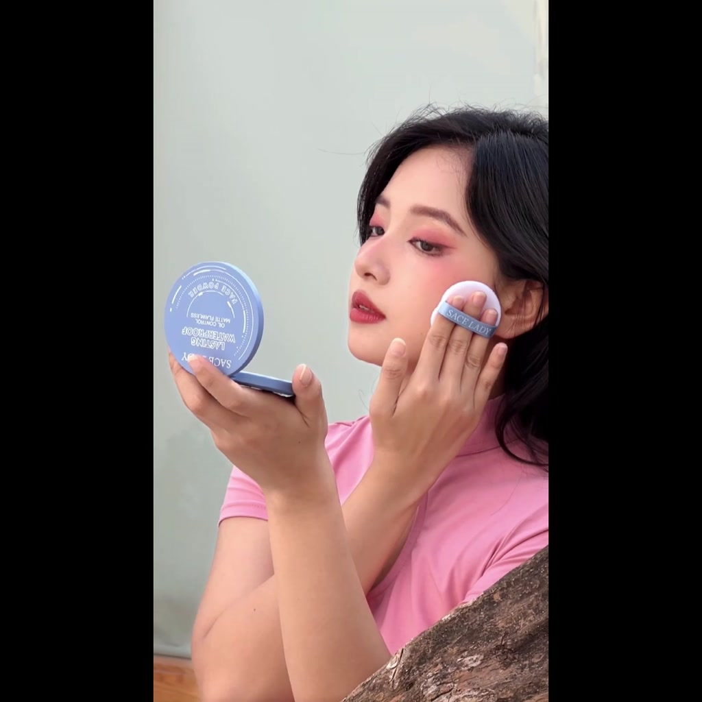 Set mỹ phẩm trang điểm mặt SACE LADY kem nền BB phấn phủ cushion và mút trang điểm chống thấm nước tự nhiên | BigBuy360 - bigbuy360.vn