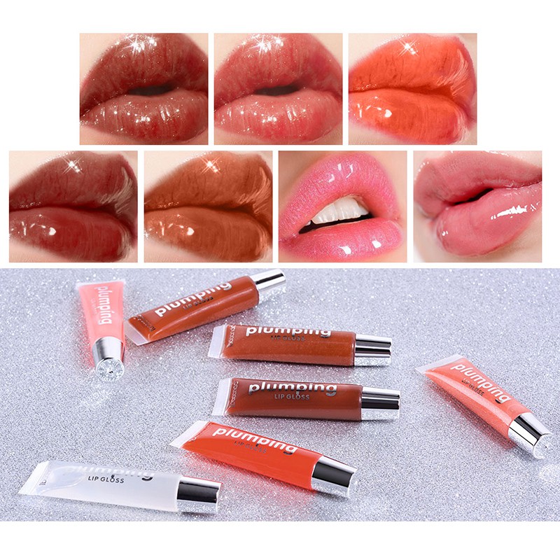 ibcccndc Moisturizing Lip Plumper Gloss Shiny Glitter Lip Enhancer Nourishing Lip Plumper Liquid Lipstick | BigBuy360 - bigbuy360.vn