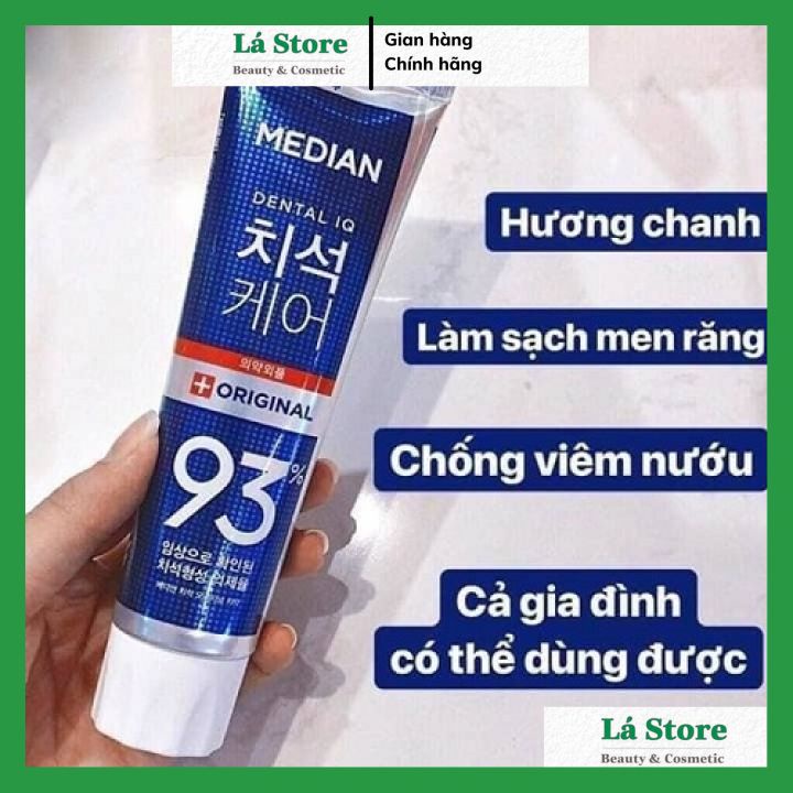 Kem đánh răng MEDIAN 93% Toothpaste Hàn Quốc 120g