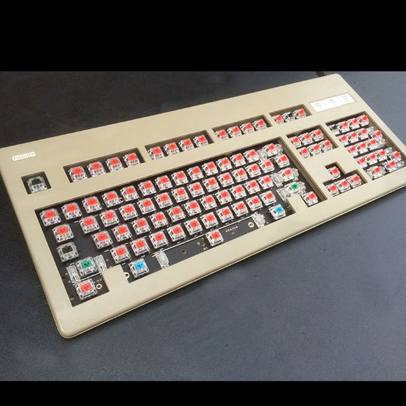 Bộ thanh cân 60% 87 OEM bằng phím cơ Cherry MX PCB 6.25U chuyên dụng