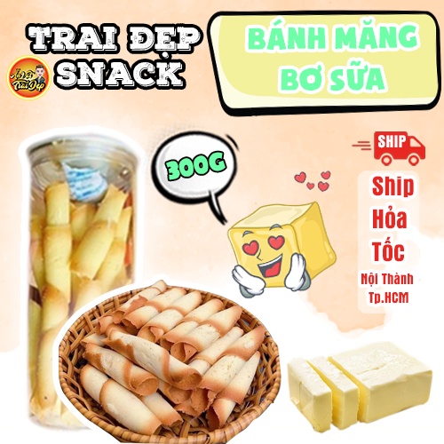 Bánh Măng Bơ Trai Đẹp 300G