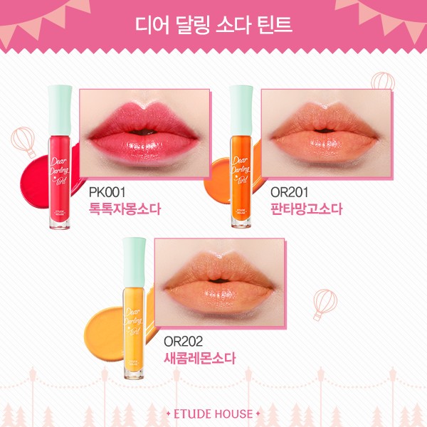 Son tint Dear Darling Tint Etude House phiên bản Wonder Fun Park