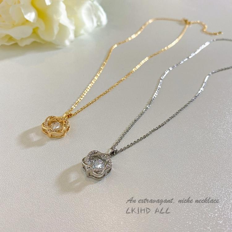 Dây chuyền mặt đá rung tinh xảo dành cho nữ - Mely VV33