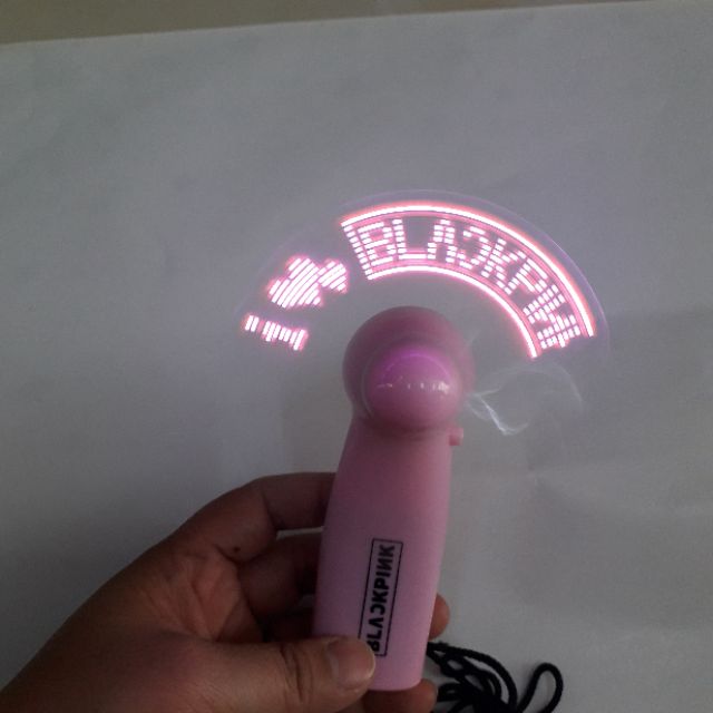 Quạt đèn led nhóm nhạc BLACKPINK