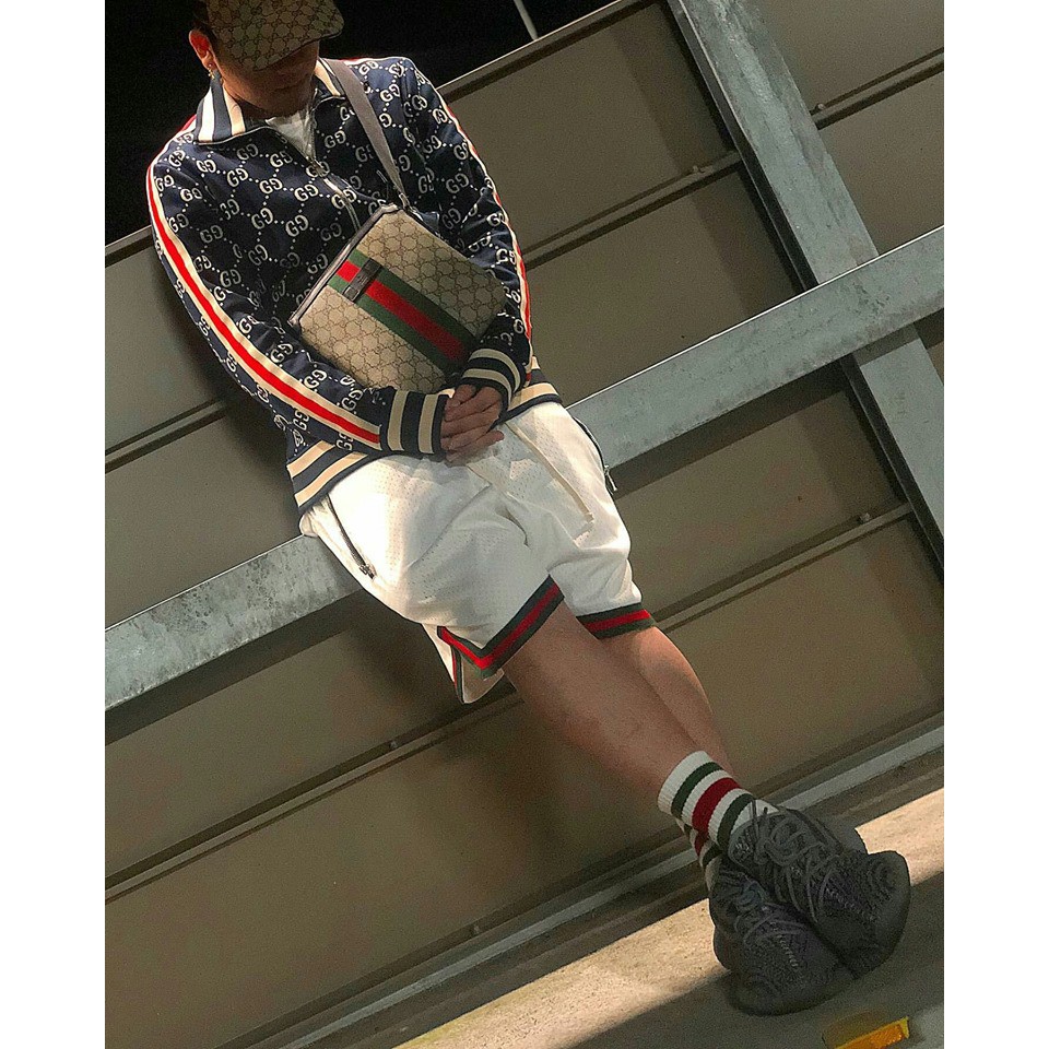 Tất Gucci Viền Xanh Đỏ | Gucci Crew Socks