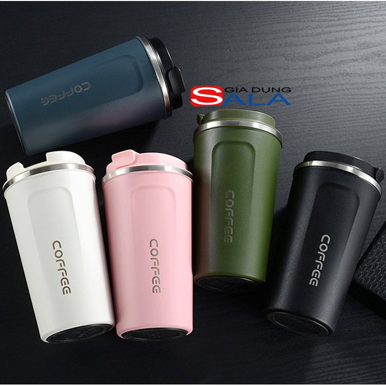Ly giữ nhiệt Coffee với Lõi Inox 304 Bảo hành 6 tháng - Gia dụng SALA